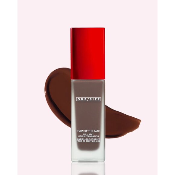 ONE/SIZE Patrick Starrr Turn up the Base Waterproof Foundation Dark Deep 65 NEW - Picture 1 of 10